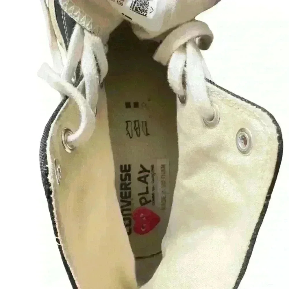 Converse x PLAY Comme des Garçons Chuck 70 men sz 9 - Picture 8 of 9